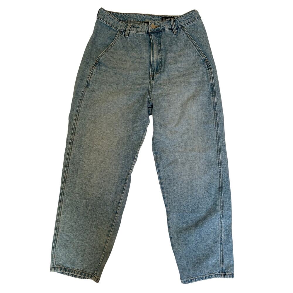 BLANKNYC light wash barrel leg denim jeans size womens 30